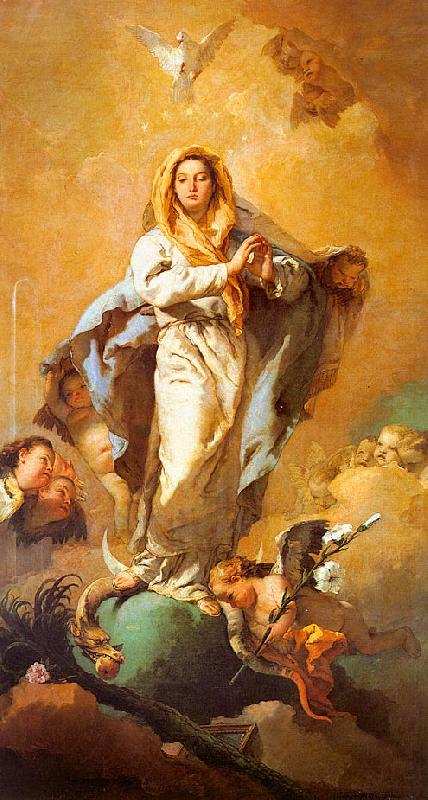 Giovanni Battista Tiepolo St.Thecla Liberating the City of Este from the Plague Germany oil painting art